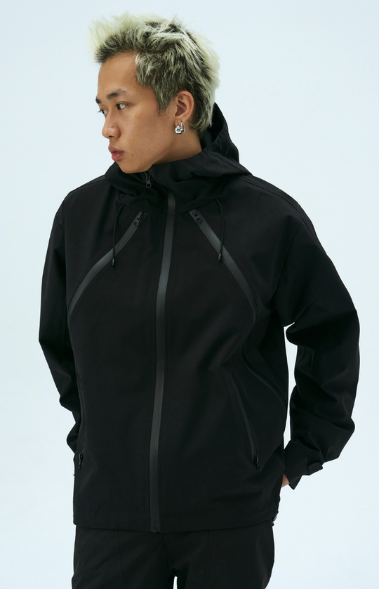 ANTIDOTE Windproof Hooded Zipper Functional Jacket