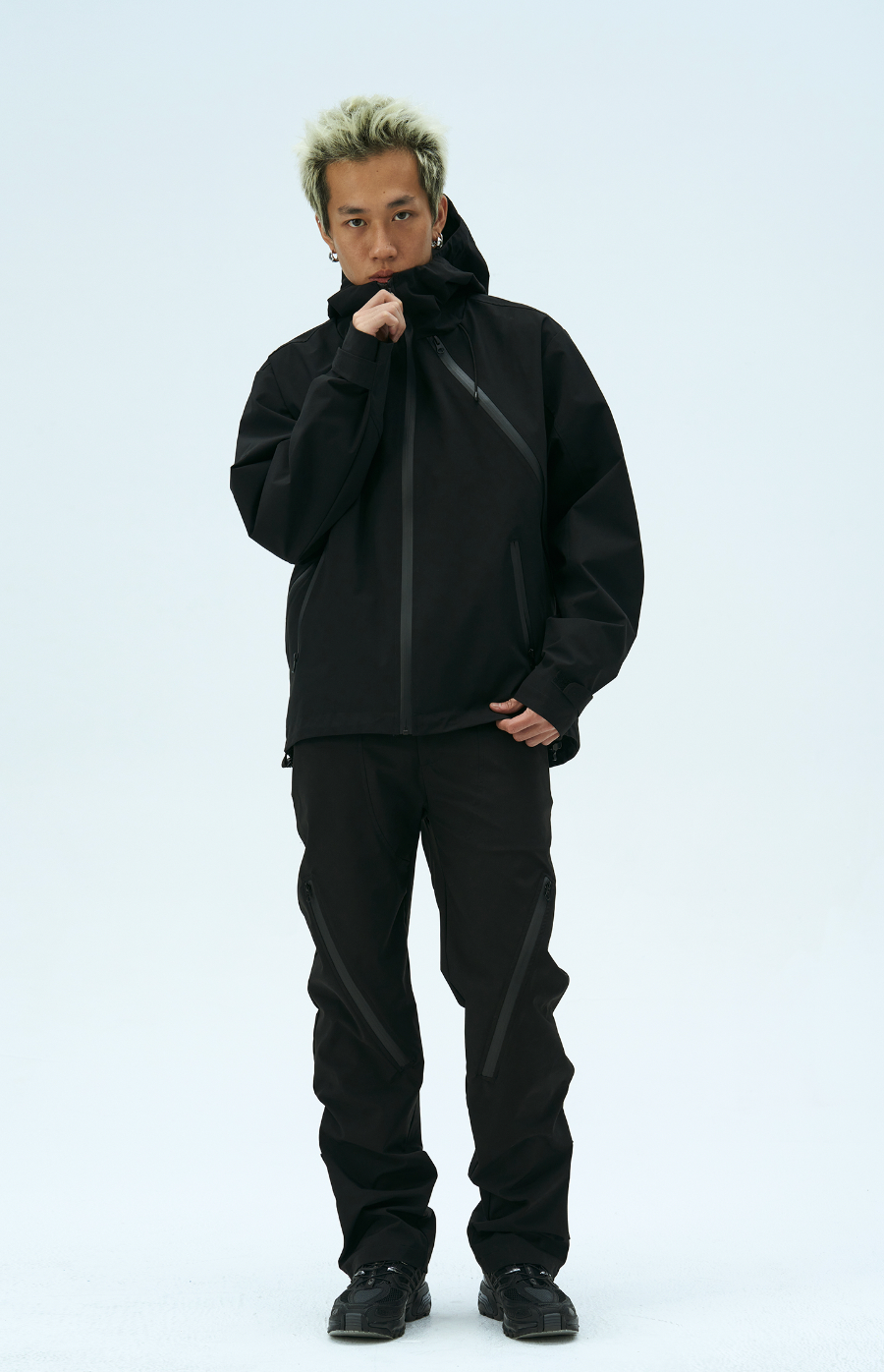 ANTIDOTE Windproof Hooded Zipper Functional Jacket