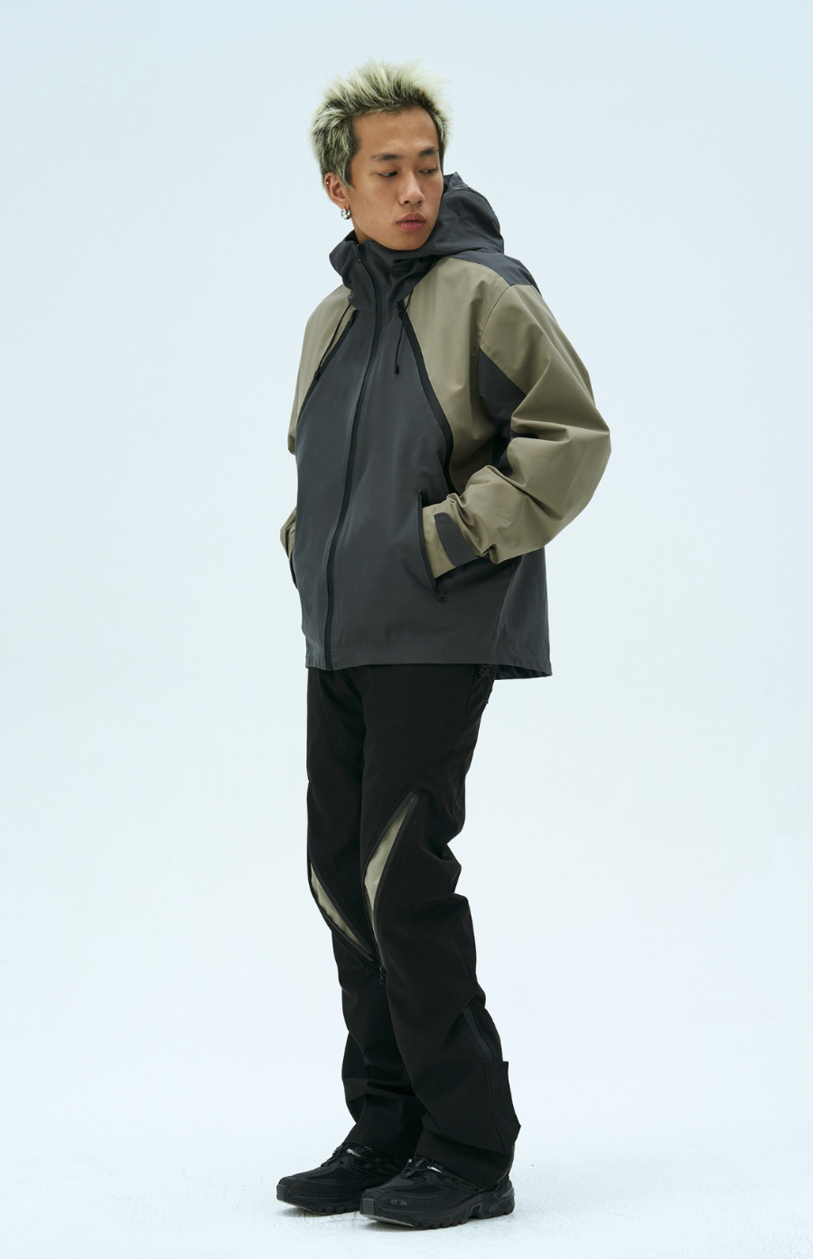 ANTIDOTE Windproof Hooded Zipper Functional Jacket