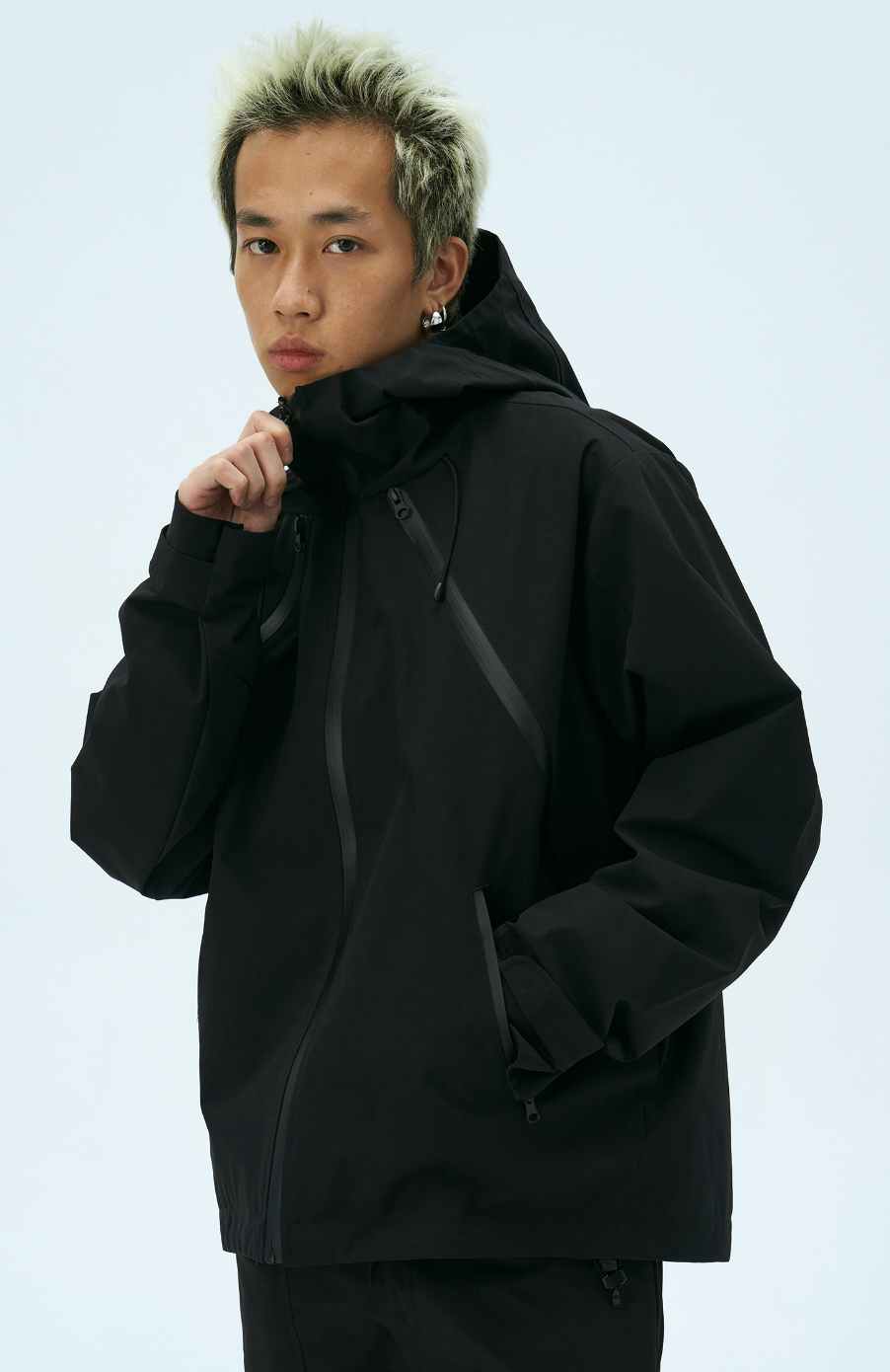 ANTIDOTE Windproof Hooded Zipper Functional Jacket