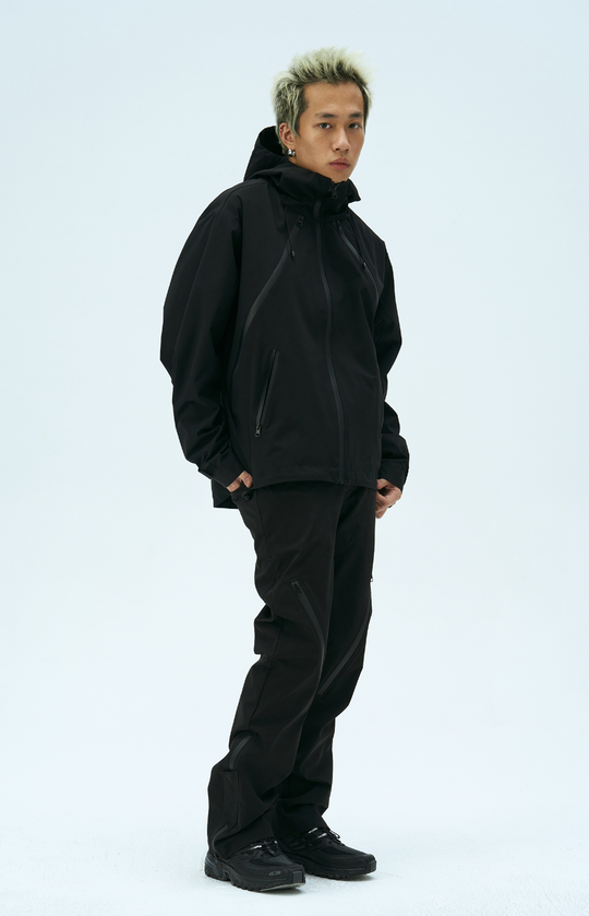 ANTIDOTE Windproof Hooded Zipper Functional Jacket