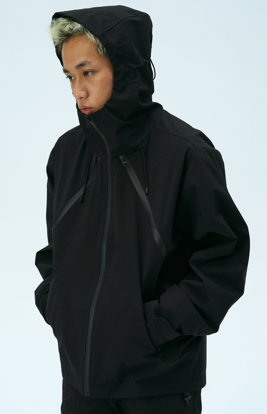 ANTIDOTE Windproof Hooded Zipper Functional Jacket