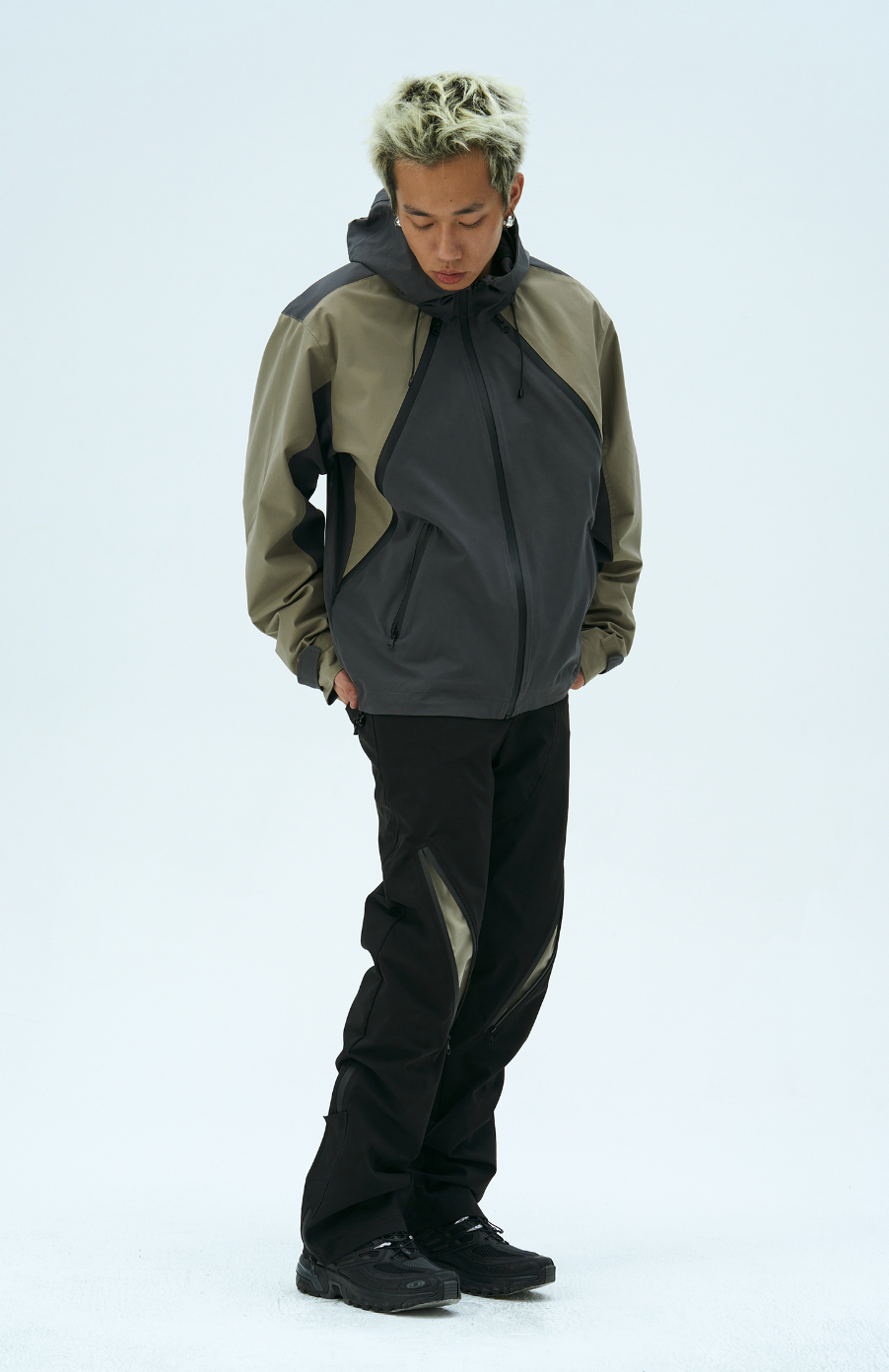 ANTIDOTE Windproof Hooded Zipper Functional Jacket