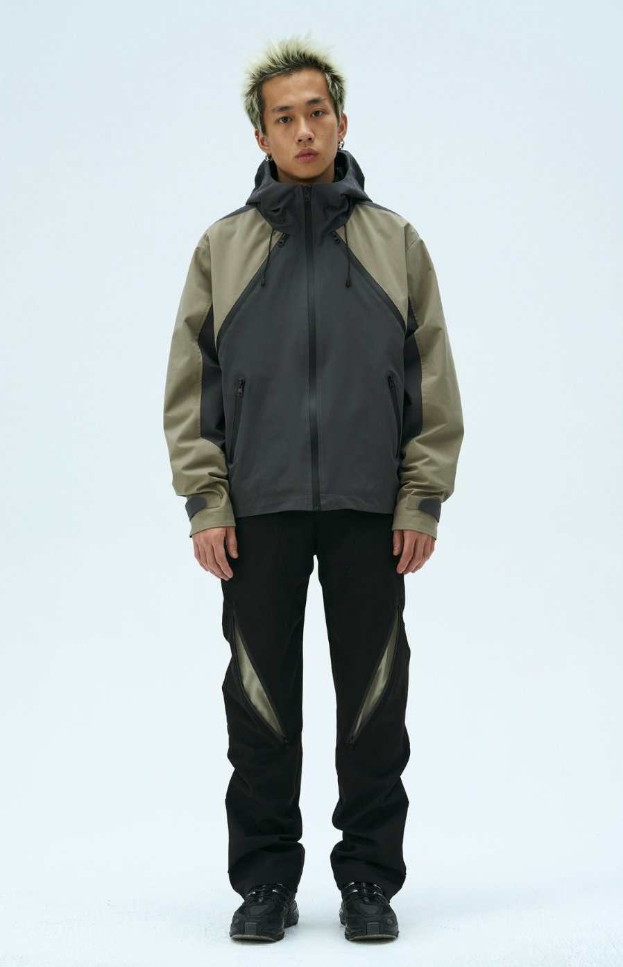 ANTIDOTE Windproof Hooded Zipper Functional Jacket