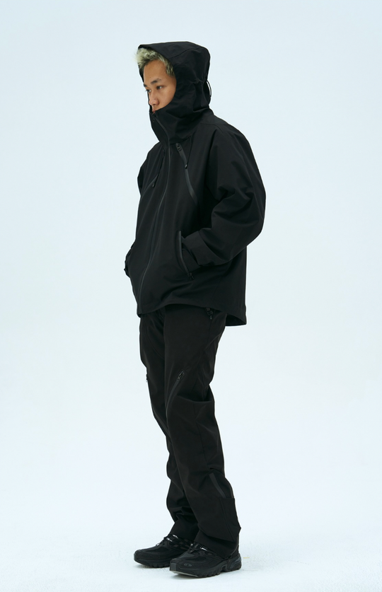 ANTIDOTE Windproof Hooded Zipper Functional Jacket