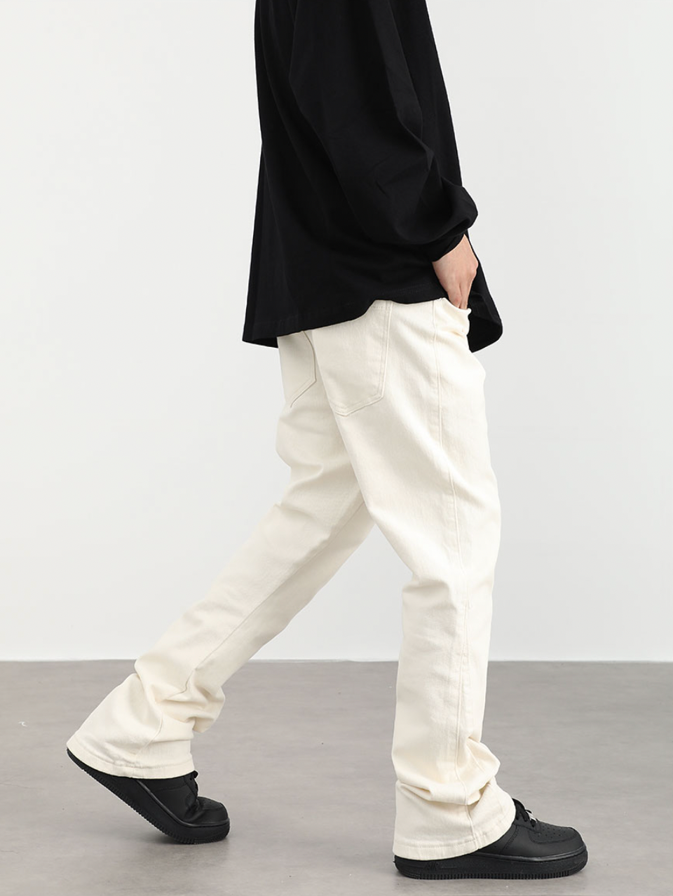 F3F Select Washed Old Flared Jeans