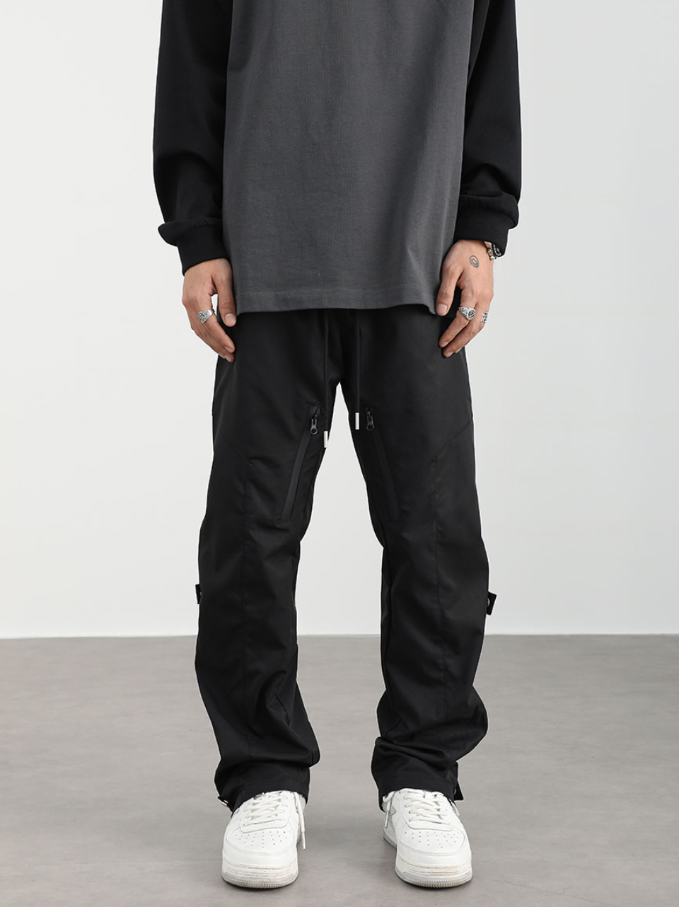 F3F Select Functional Wind Splicing Zipper Pants