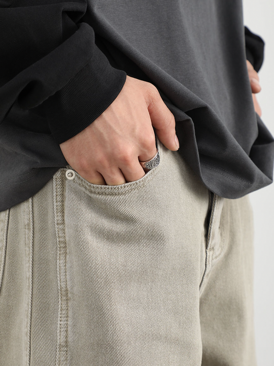 F3F Select Wash Old Patchwork Jeans