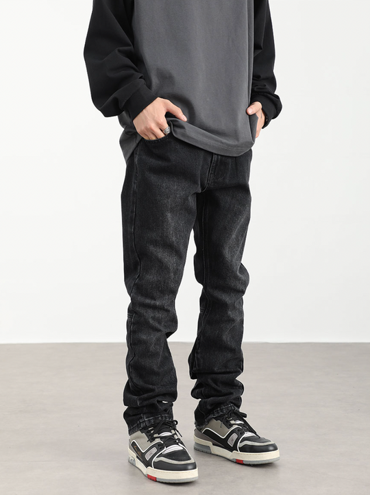 F3F Select Wash Old Stitching Jeans