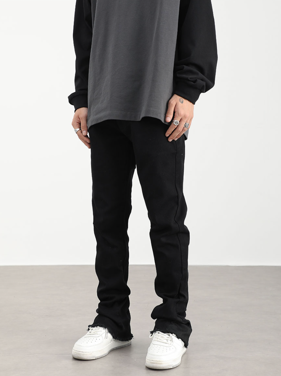 F3F Select Solid Color Micro Slim Jeans