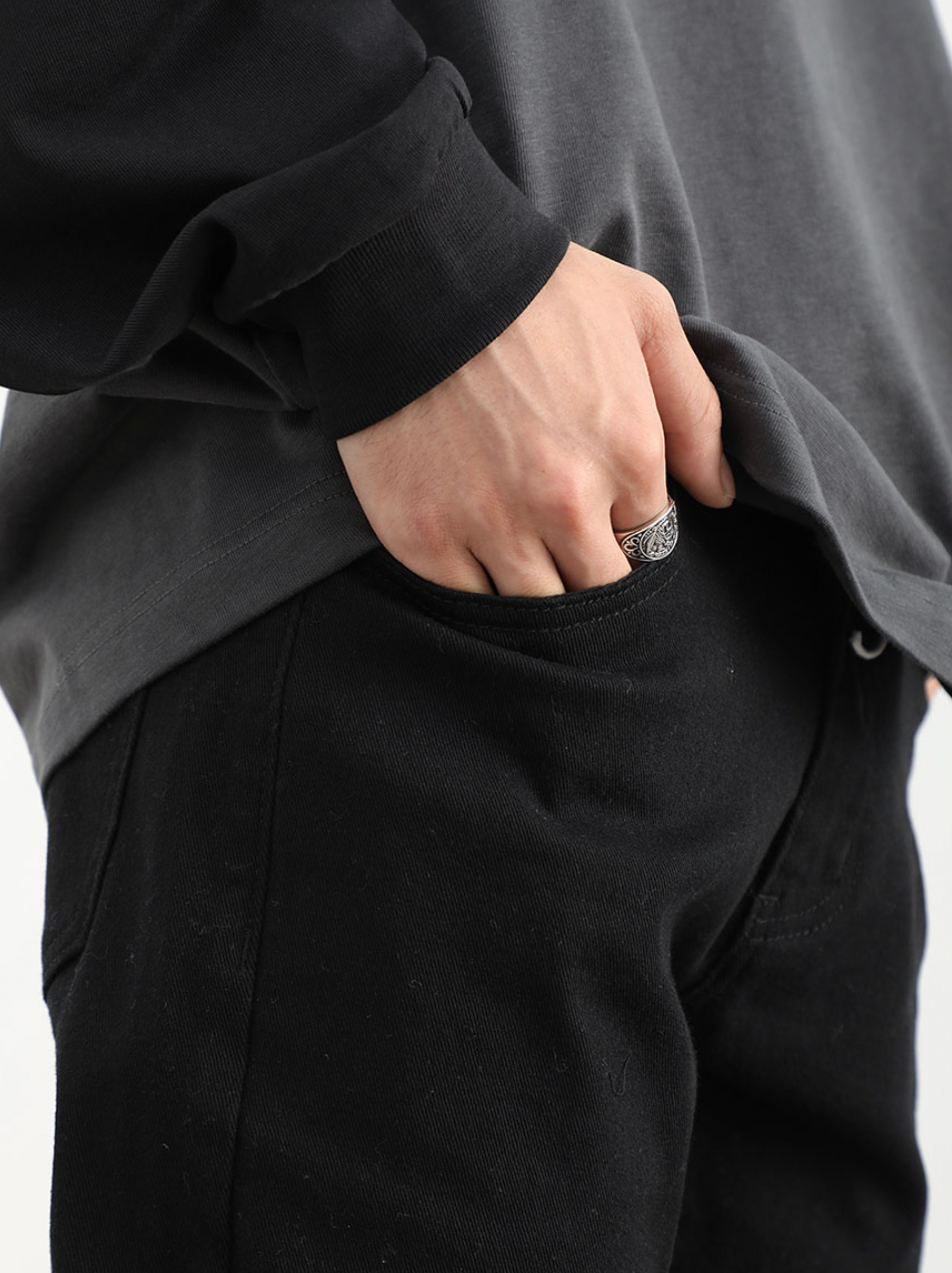 F3F Select Solid Color Micro Slim Jeans