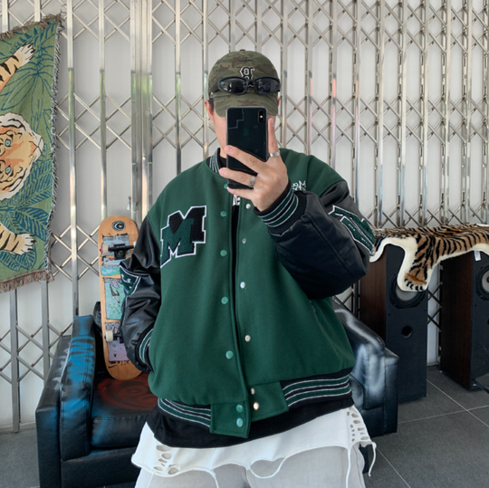 F3F Select Patch Embroidered Varsity Jacket