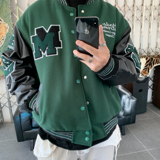 F3F Select Patch Embroidered Varsity Jacket