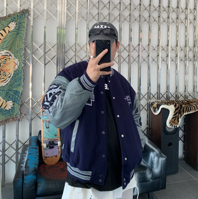 F3F Select Patch Embroidered Varsity Jacket