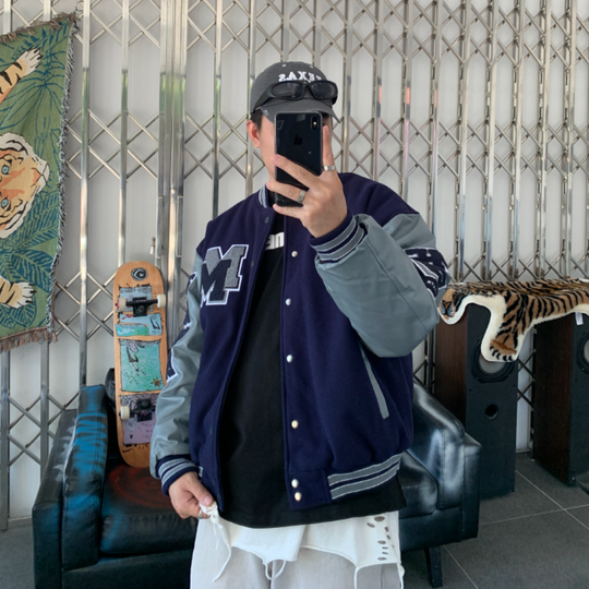 F3F Select Patch Embroidered Varsity Jacket