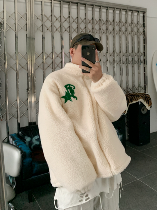 F3F Select  Logo Sherpa Fleece Jacket