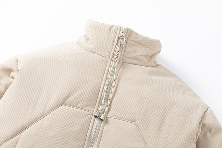 F3F Select Solid Color Stand Collar Jacket