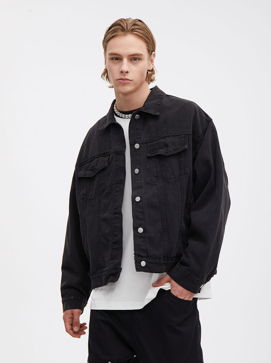 F3F Select Vintage Washed Denim Jacket