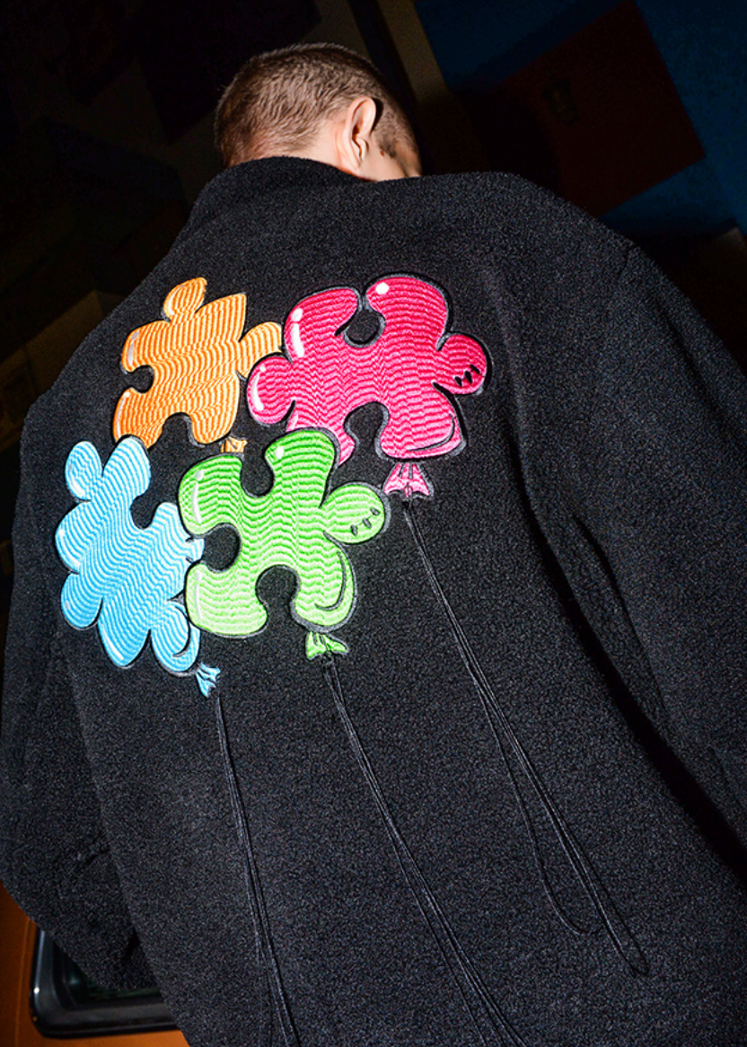 YADcrew 'Around The World Series' Sherpa Fleece Jacket