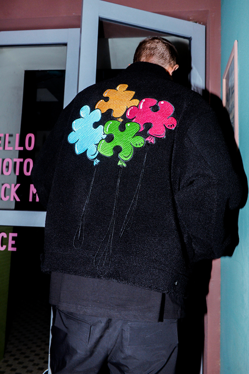 YADcrew 'Around The World Series' Sherpa Fleece Jacket