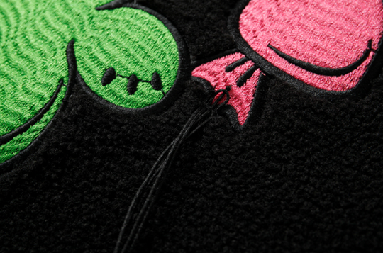 YADcrew 'Around The World Series' Sherpa Fleece Jacket