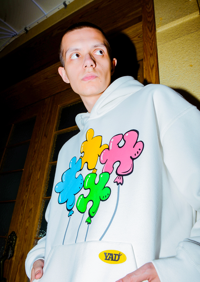 YADcrew 'Around The World Series' Print Hoodie