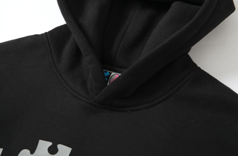 YADcrew Reflection Puzzle Print Hoodie