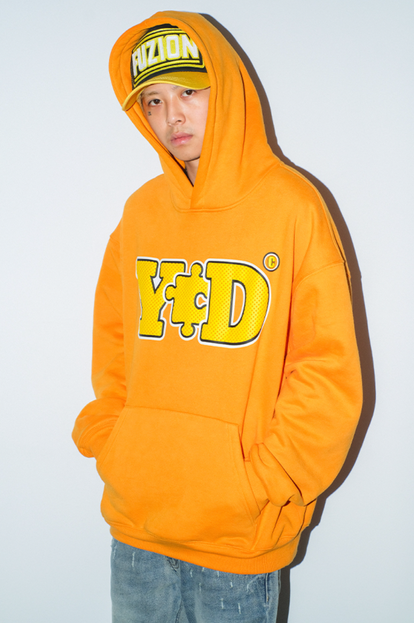 YADcrew Basic Polka Dot print Hoodie