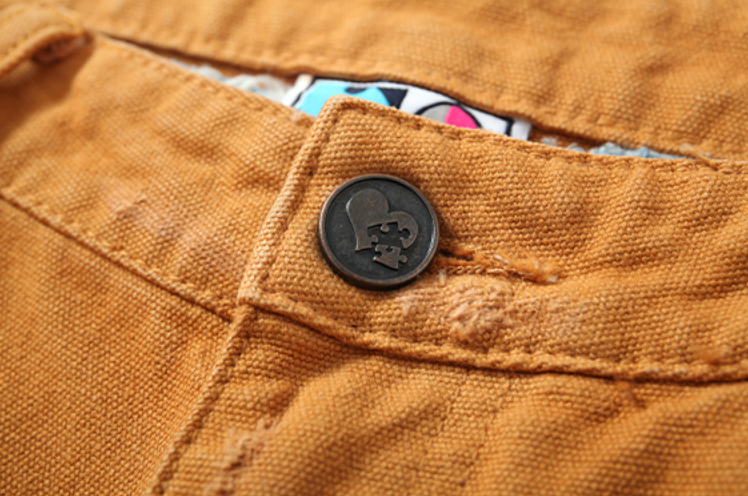 YADcrew Destruction Pleated Washed Jeans