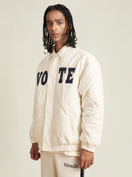 VOTE Logo Dark Checked Jacket