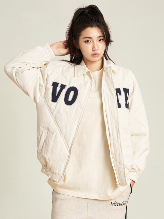 VOTE Logo Dark Checked Jacket