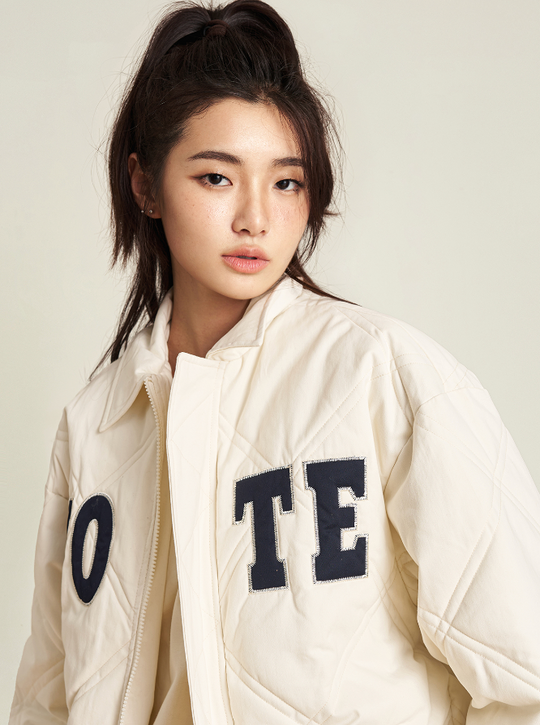 VOTE Logo Dark Checked Jacket