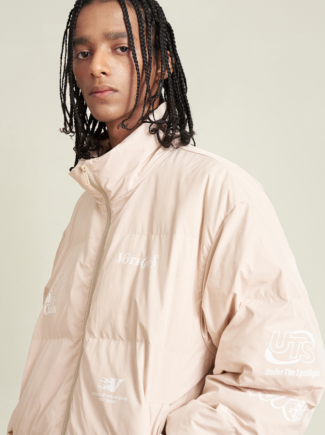 VOTE Standing Collar Cold Proof Jacket