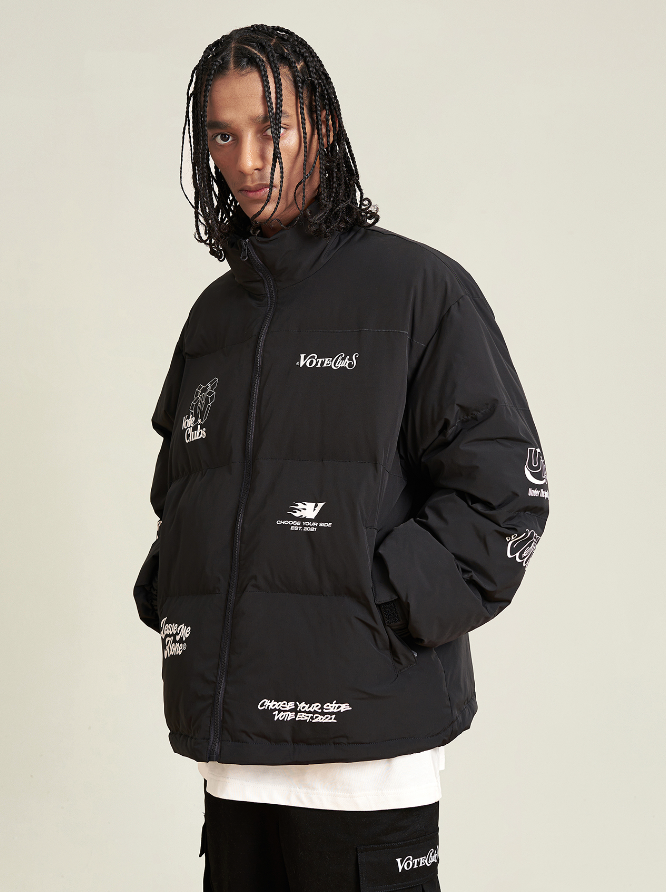 VOTE Standing Collar Cold Proof Jacket