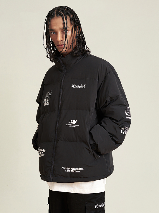 VOTE Standing Collar Cold Proof Jacket