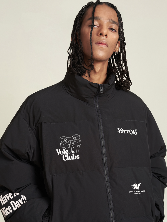 VOTE Standing Collar Cold Proof Jacket