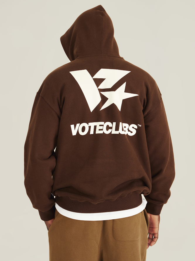 VOTE V-star Logo Gorpcore Hoodie