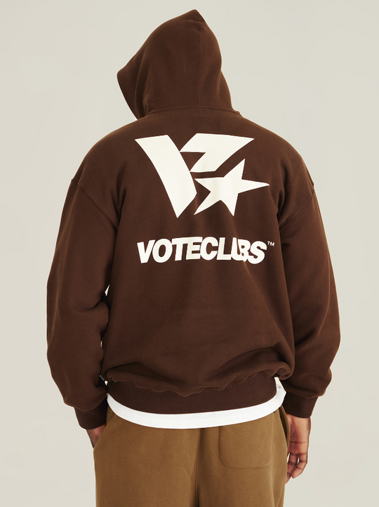 VOTE V-star Logo Gorpcore Hoodie