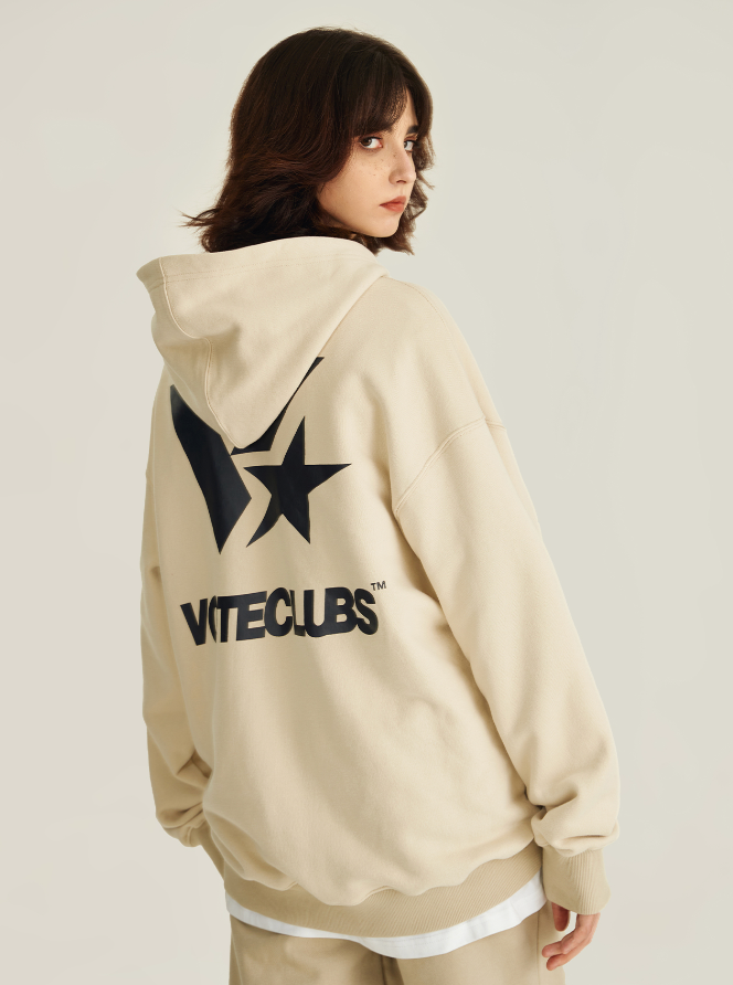 VOTE V-star Logo Gorpcore Hoodie