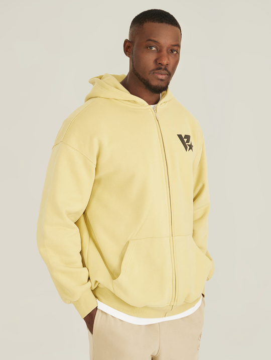 VOTE V-star Logo Zip UP Hoodie