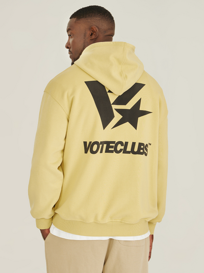 VOTE V-star Logo Zip UP Hoodie