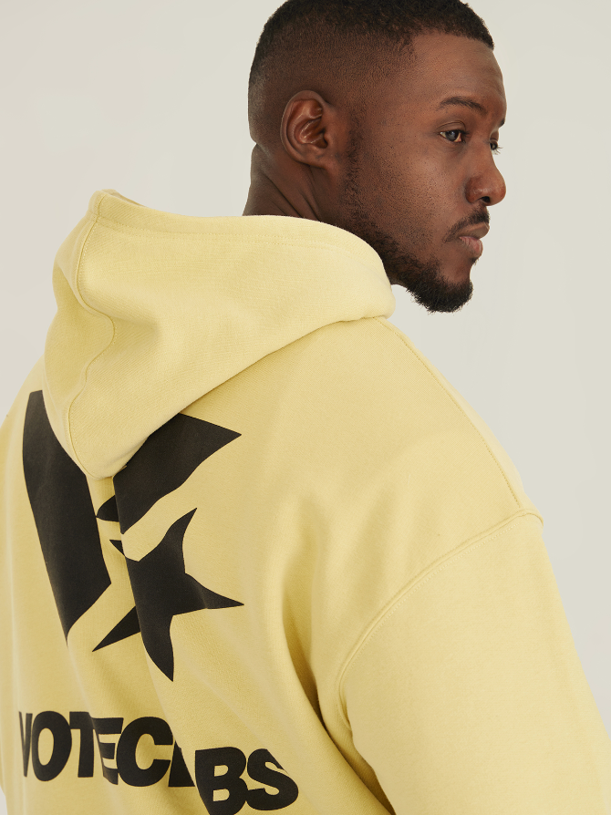 VOTE V-star Logo Zip UP Hoodie
