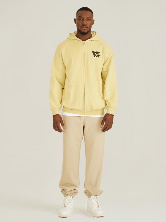 VOTE V-star Logo Zip UP Hoodie