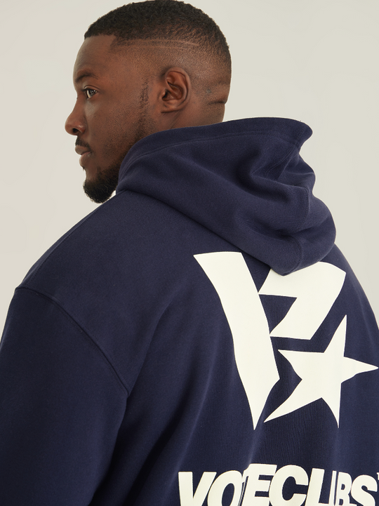 VOTE V-star Logo Zip UP Hoodie