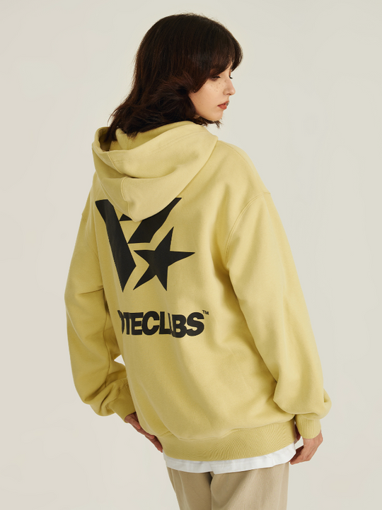 VOTE V-star Logo Zip UP Hoodie