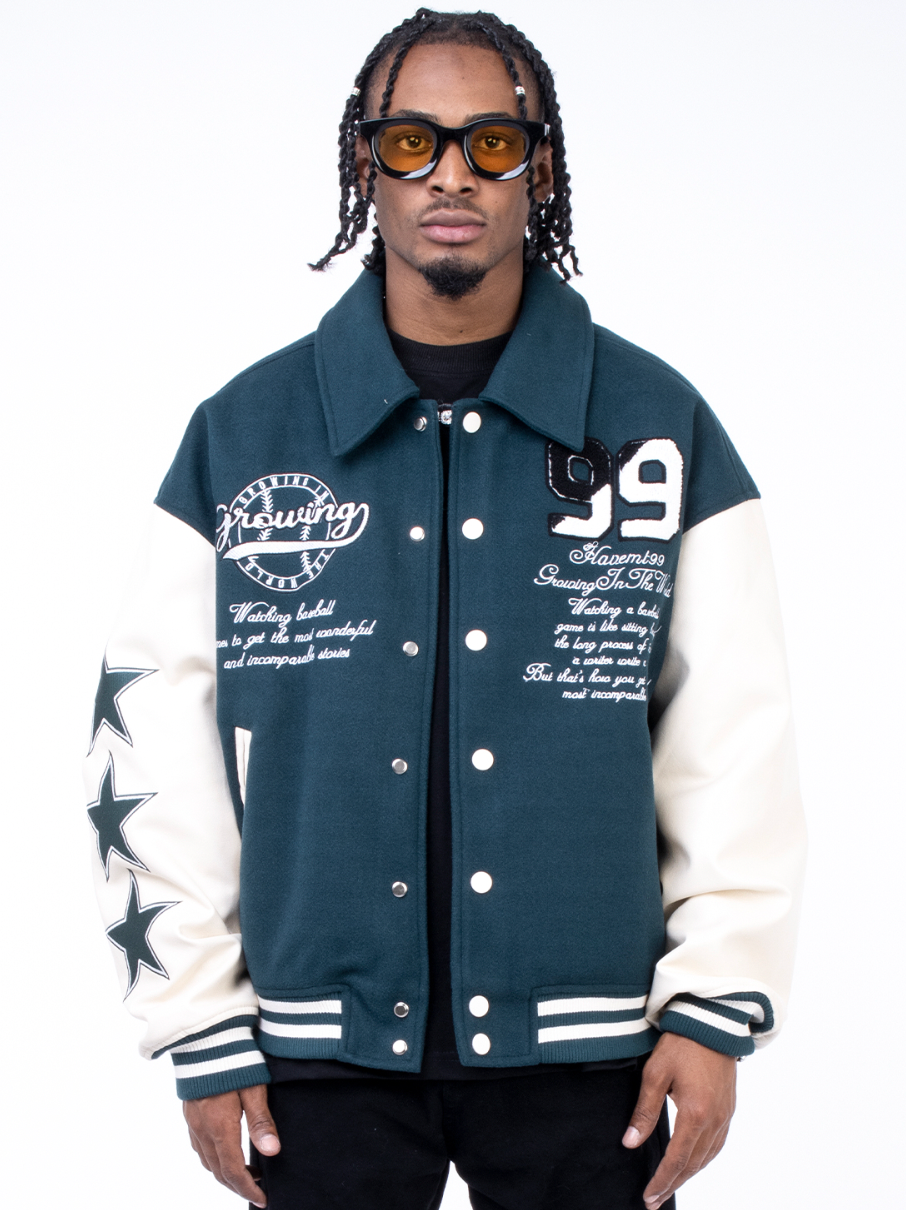F3F Select Original Embroidery Varsity Jacket