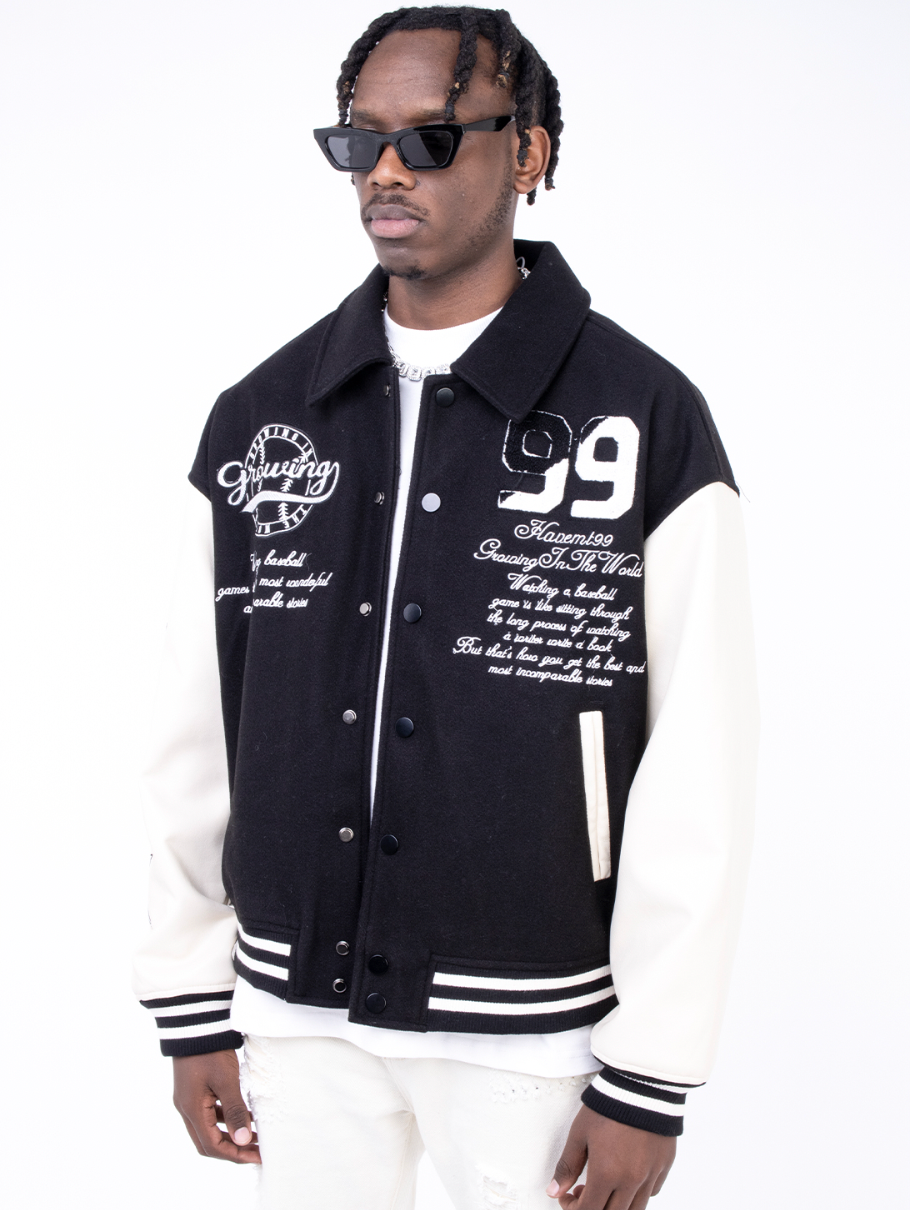 F3F Select Original Embroidery Varsity Jacket