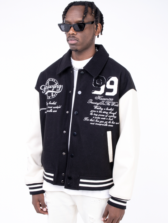 F3F Select Original Embroidery Varsity Jacket