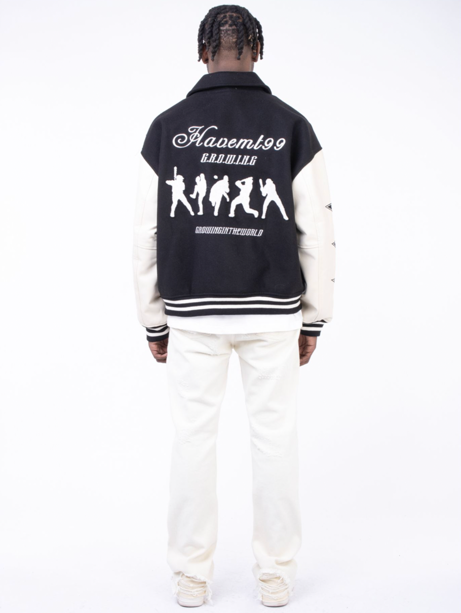 F3F Select Original Embroidery Varsity Jacket