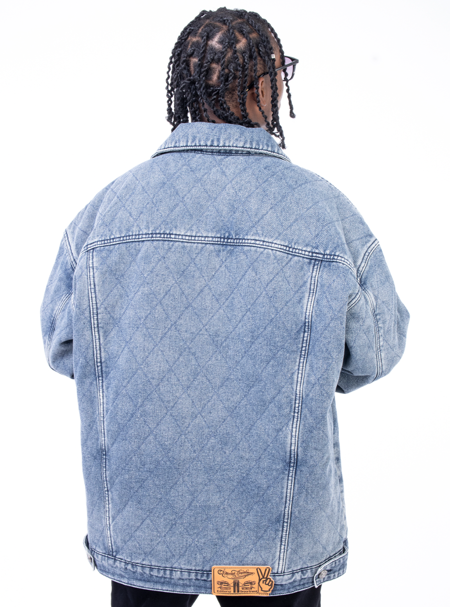 F3F Select Washed Denim Loose Jacket